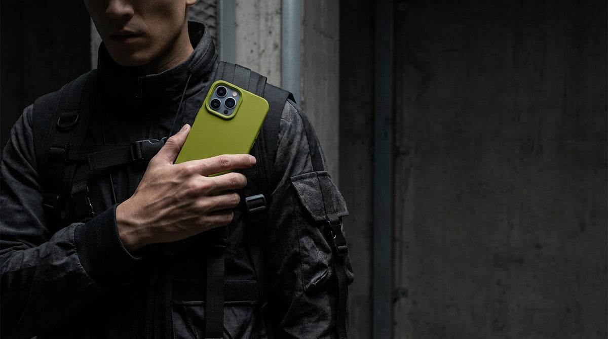 Forest Green Liquid Silicone iPhone Case