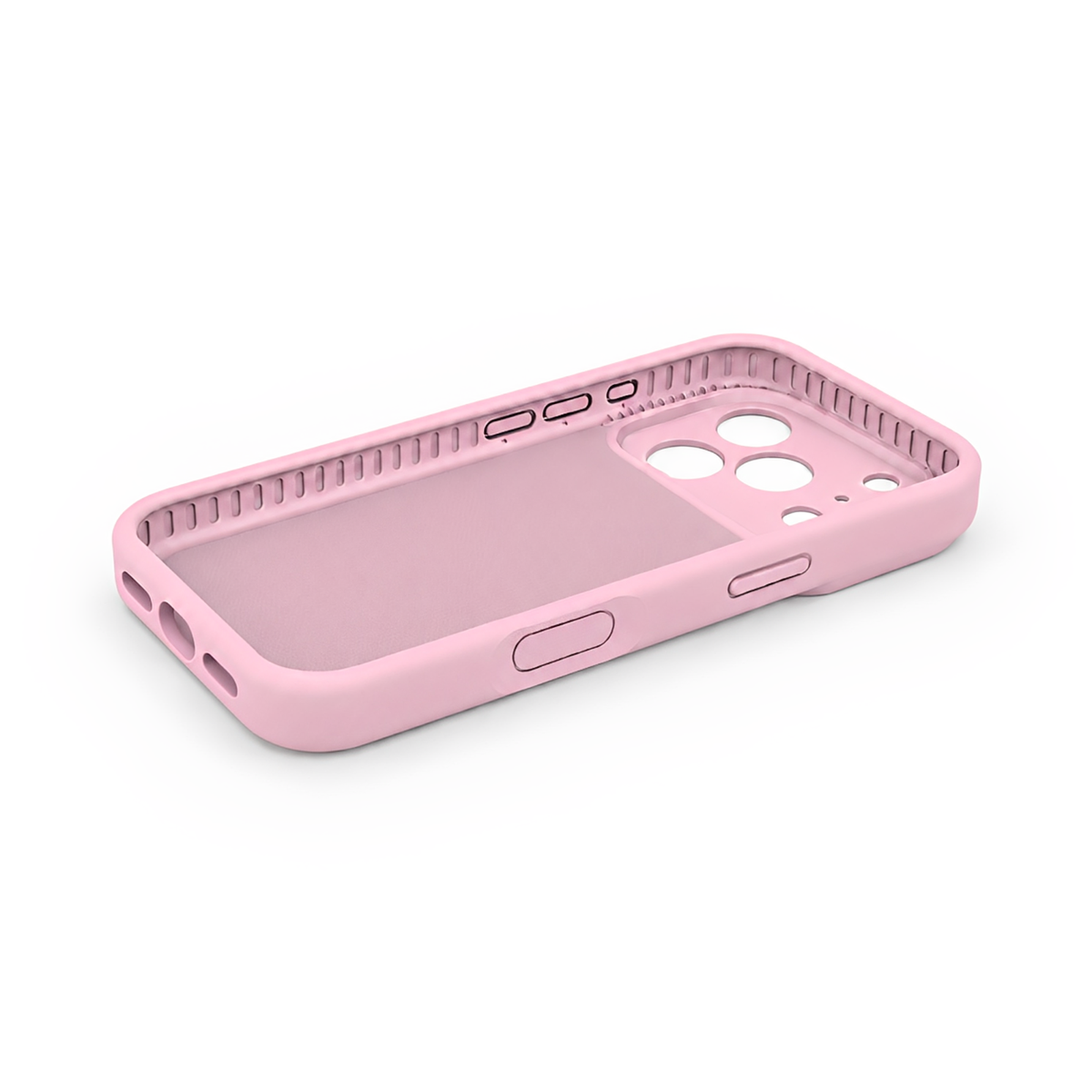 Premium Liquid Silicone iPhone Case – Precision Camera – Dusty Pink