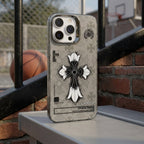 Chrome Hearts Gothic Cross iPhone Case – lifestyle view 3