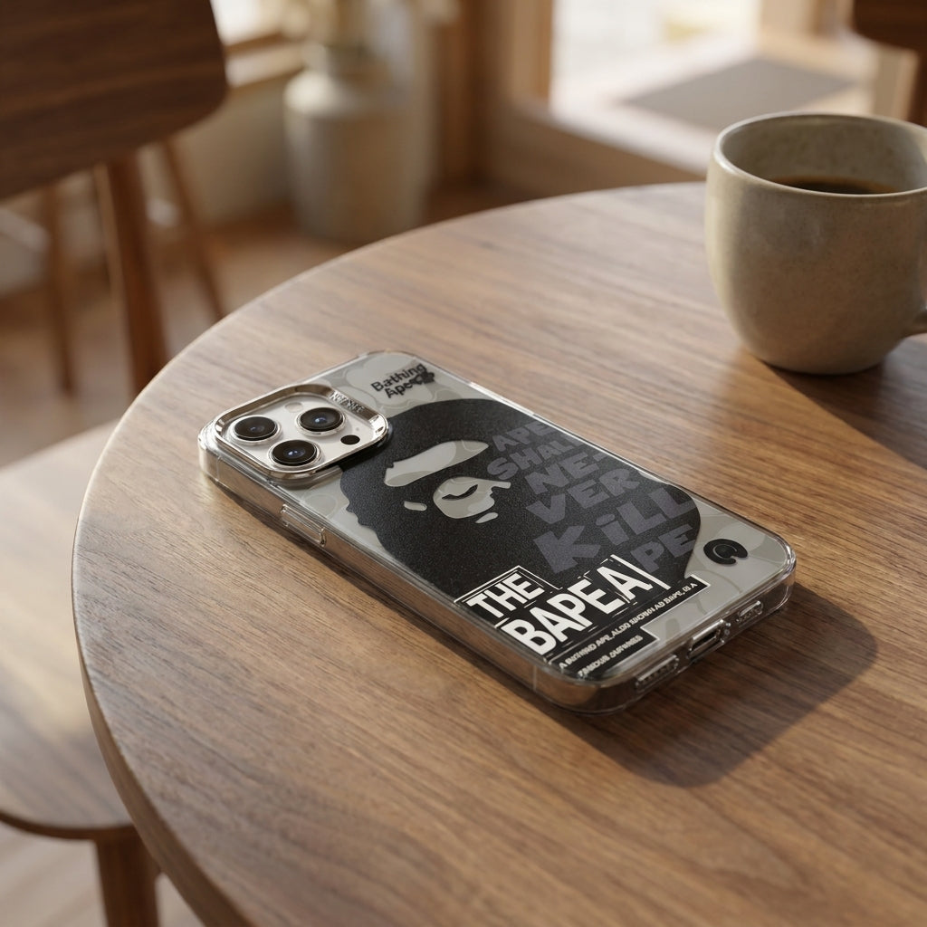 APE Gray Camo Limited iPhone Case