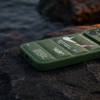 3D Olive Green Sneaker Streetwear iPhone Case – lifestyle view 5
