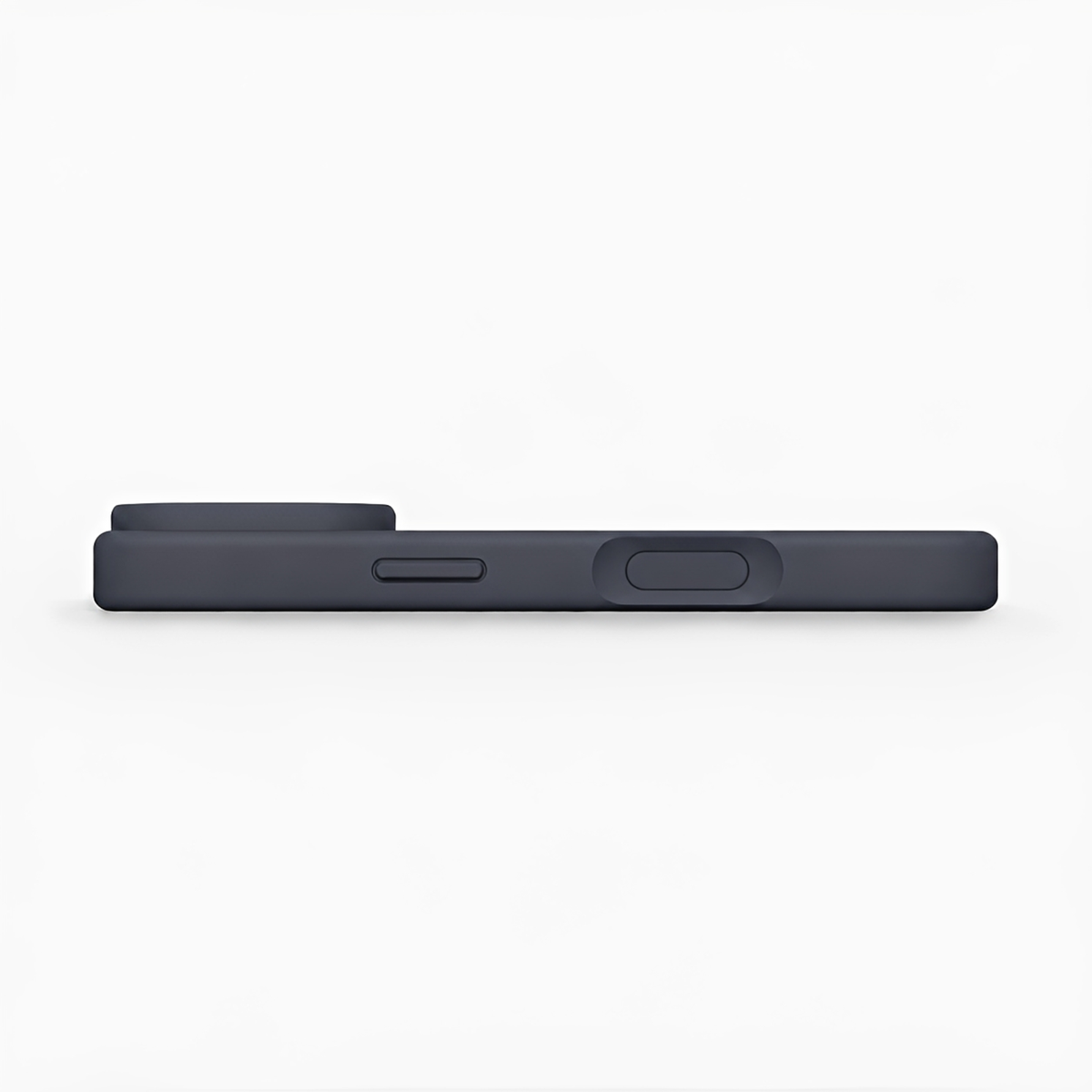 Premium Liquid Silicone iPhone Case – Precision Camera – Black