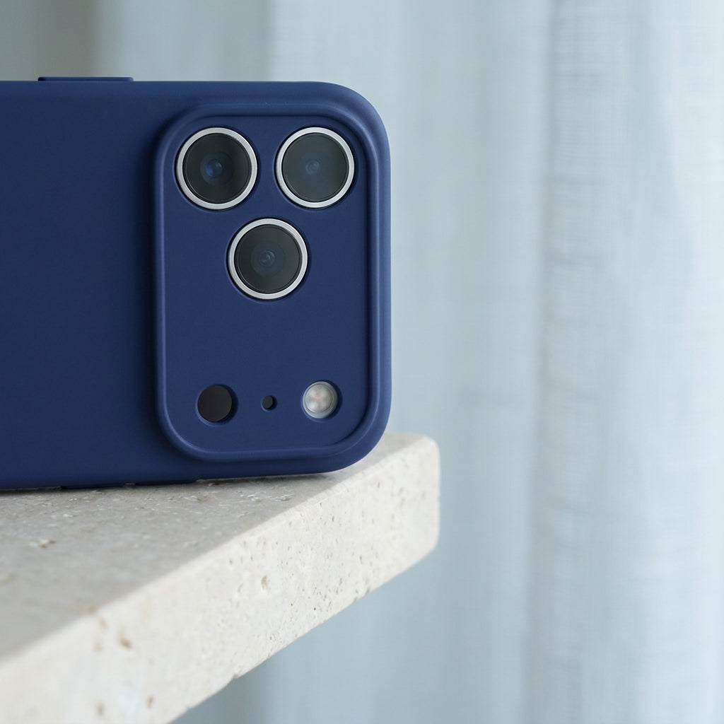 MagSafe Silicone iPhone Case – Coastal Garden | Precision Fit