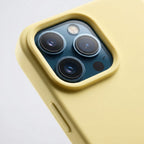 Liquid Silicone iPhone Case – Pink & Peach Palette