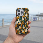 Ghost Garden Matte Glass MagSafe iPhone Case – lifestyle view 6