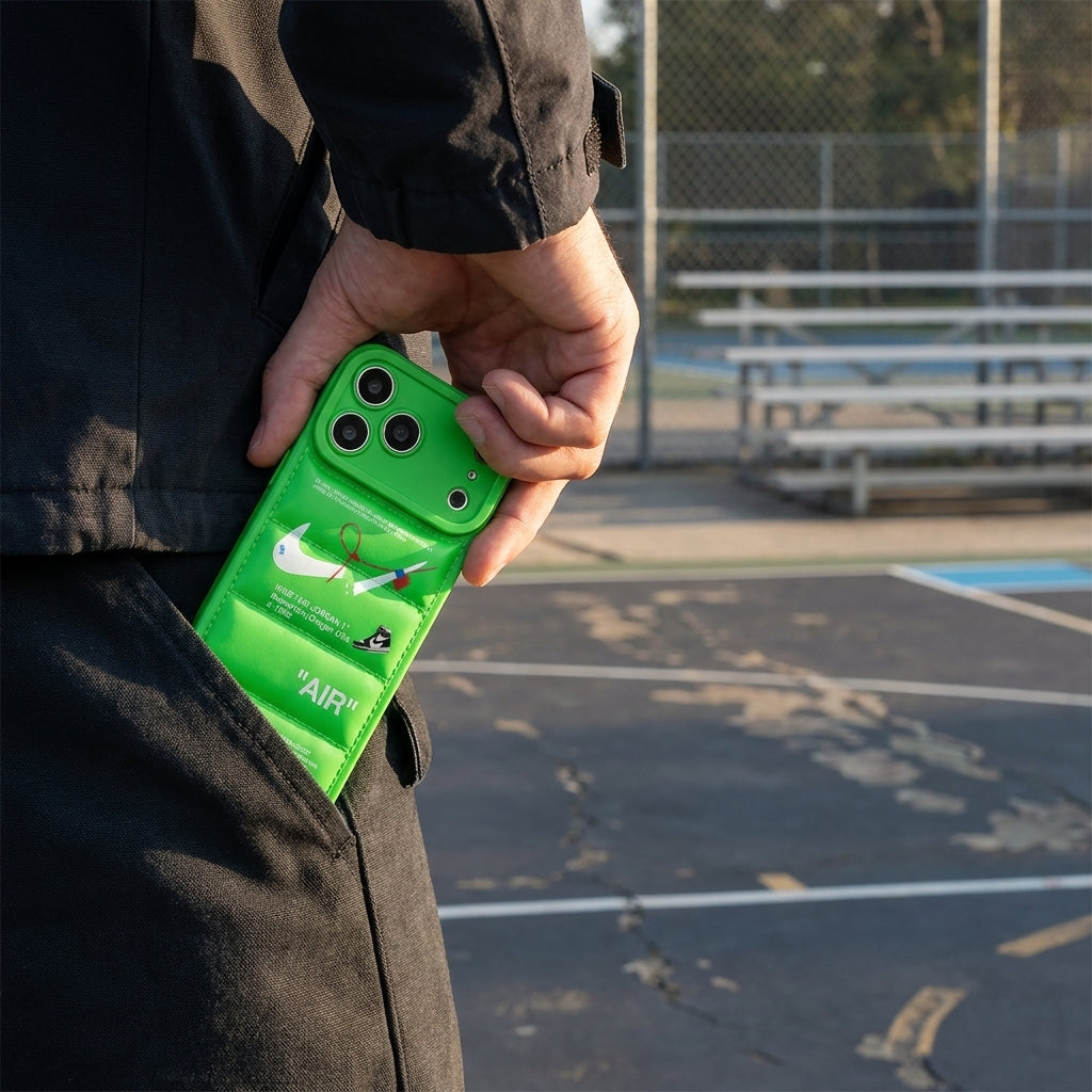 3D Volt Green Sneaker Streetwear iPhone Case