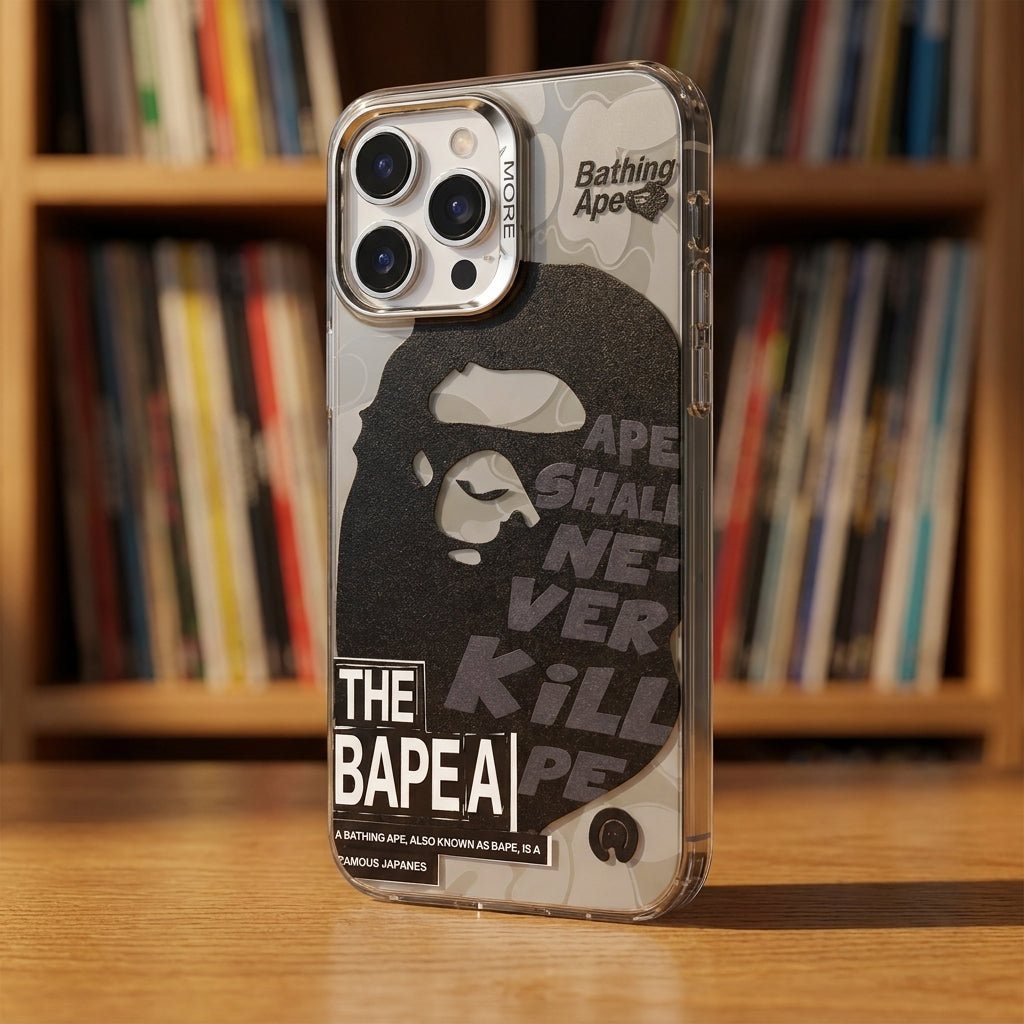 APE Gray Camo Limited iPhone Case