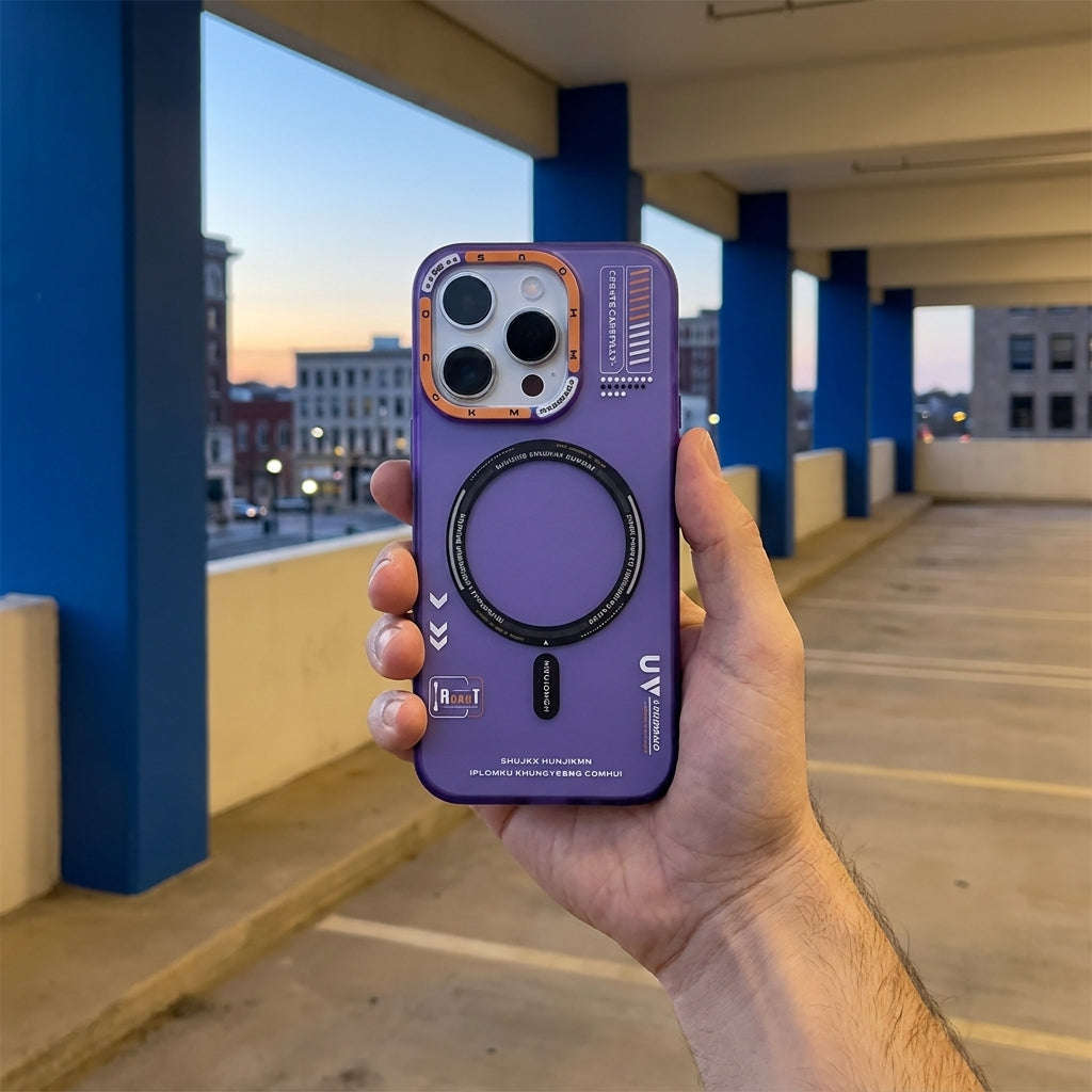 Tech Armor MagSafe iPhone Case - Purple