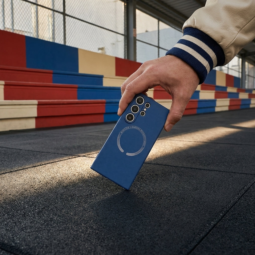 Minimalist Liquid Silicone Magnetic Galaxy Case