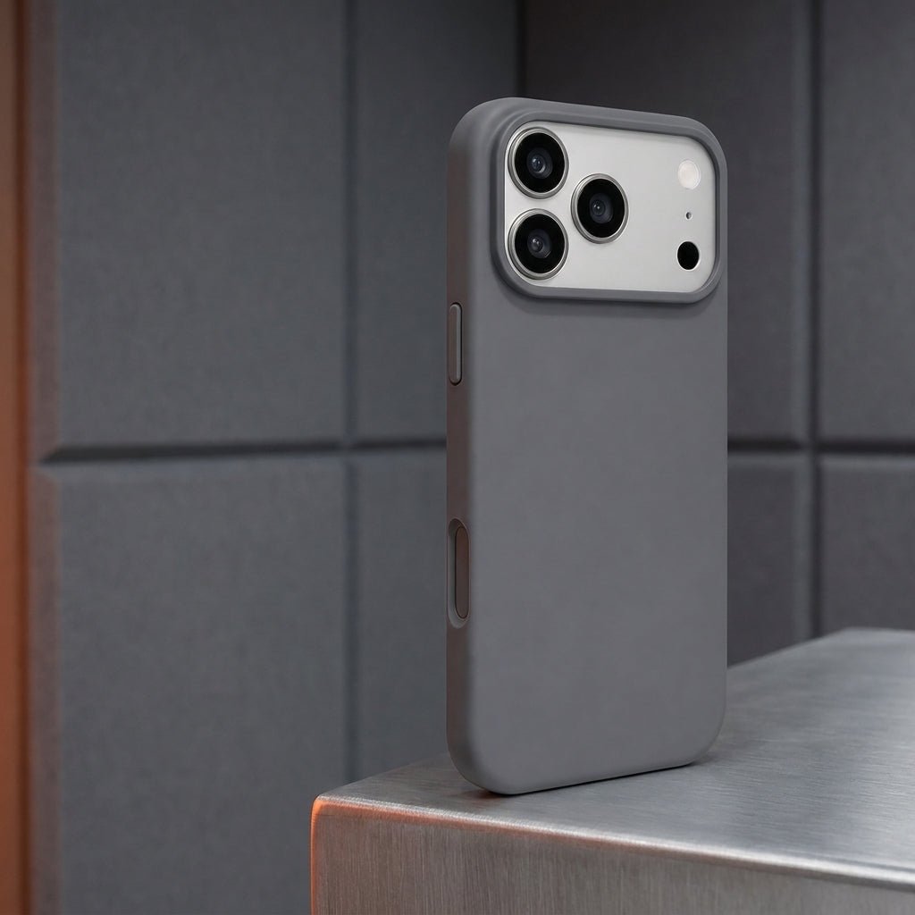 MagSafe Silicone iPhone Case – Quiet Studio | Open Frame