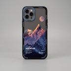Sunset Golden Mountain Aesthetic iPhone Case – lifestyle view 6