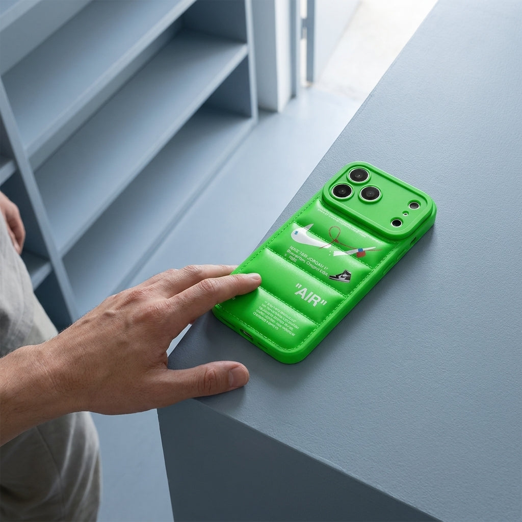 3D Volt Green Sneaker Streetwear iPhone Case