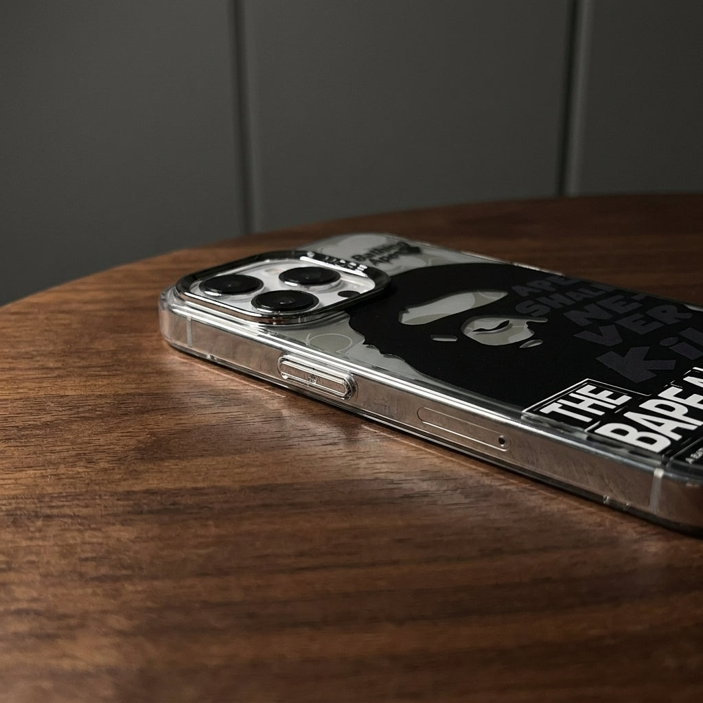 APE Gray Camo Limited iPhone Case