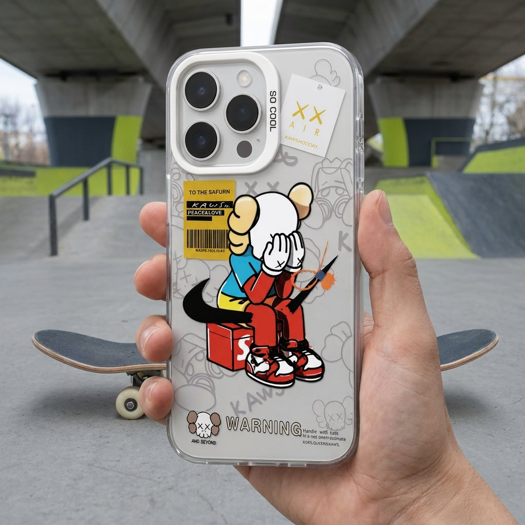 KS Companion Reflective iPhone Case – lifestyle view 6