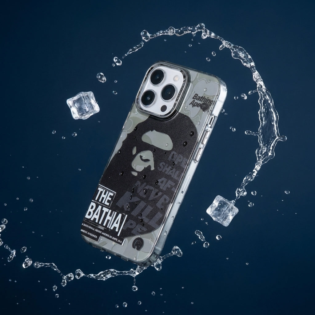APE Gray Camo Limited iPhone Case