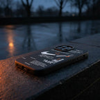 Nike x Off White inspired Streetwear iPhone Case – Black – lifestyle view 5