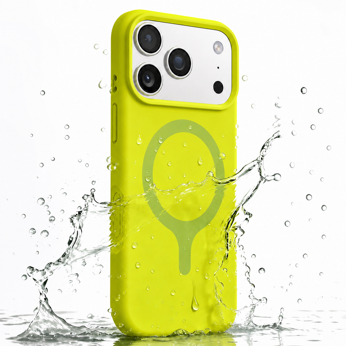 Dopamine Liquid Silicone MagSafe iPhone Case | Open Frame