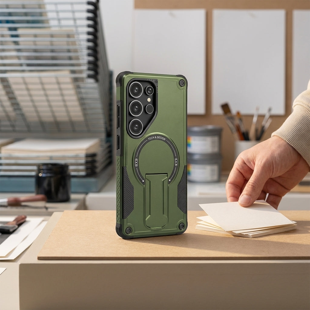 Bundesliga Magnetic Kickstand Galaxy Case