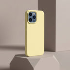 Liquid Silicone iPhone Case – Pink & Peach Palette