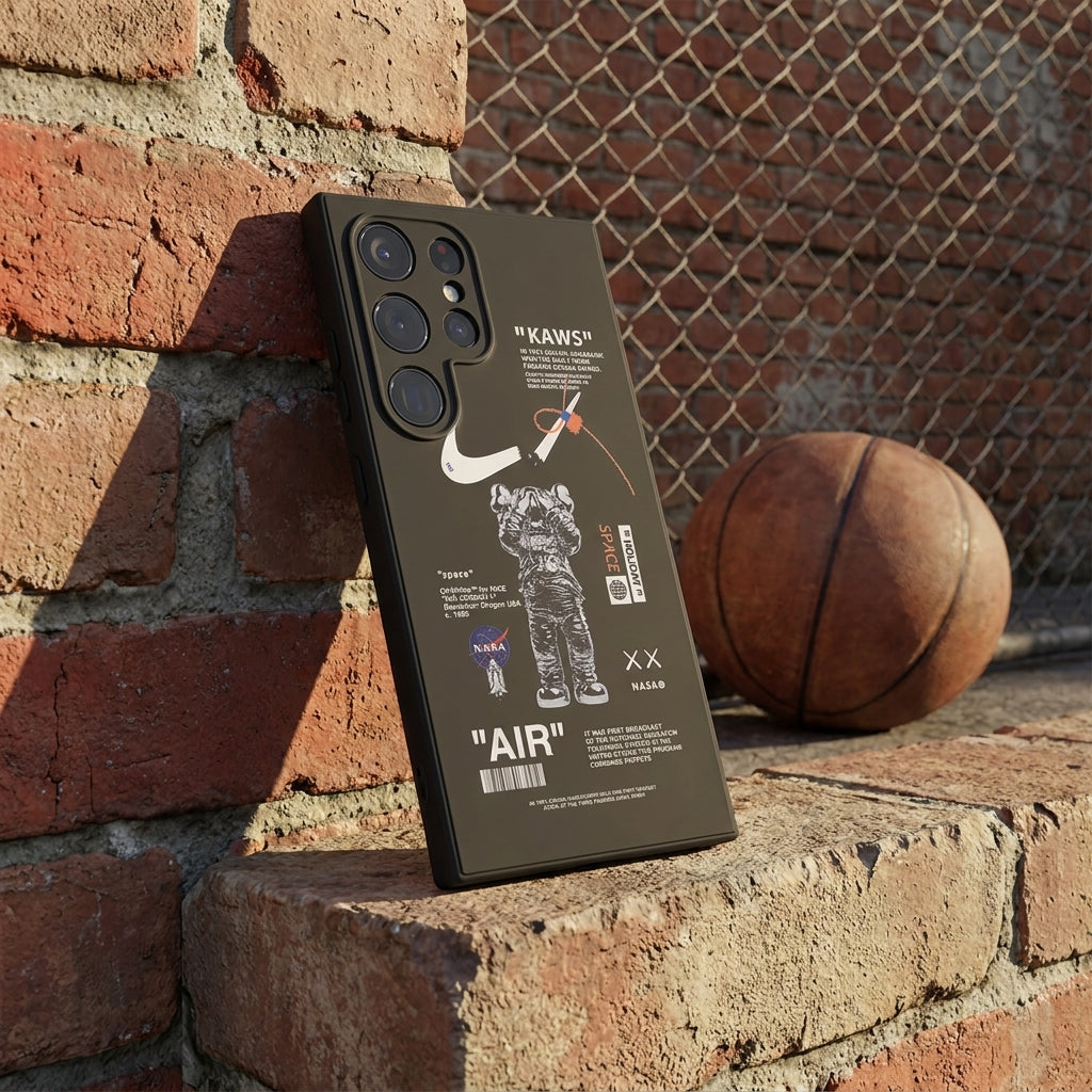 Sneaker Astronaut Streetwear Galaxy Case – Black