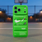 3D Volt Green Sneaker Streetwear iPhone Case – lifestyle view 2