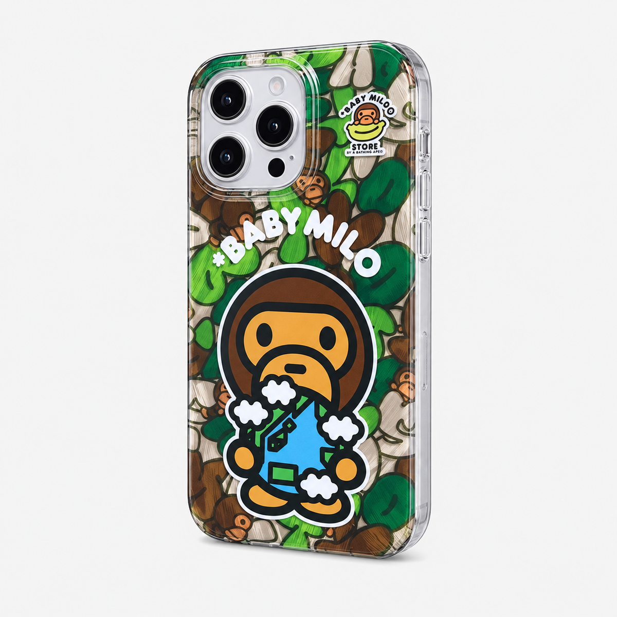 APE Green Baby Cute iPhone Case – Street Art Cartoon Limited Edition Cover