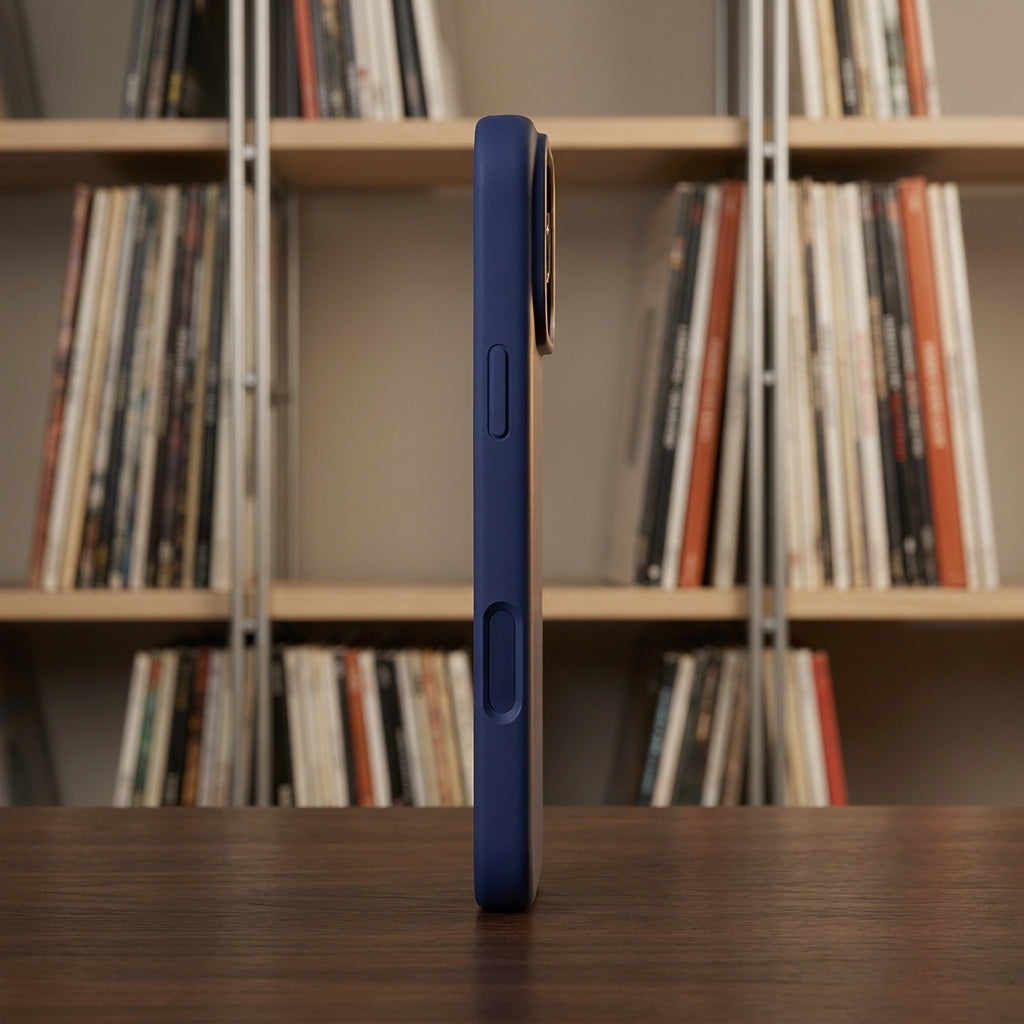MagSafe Silicone iPhone Case – Coastal Garden | Open Frame