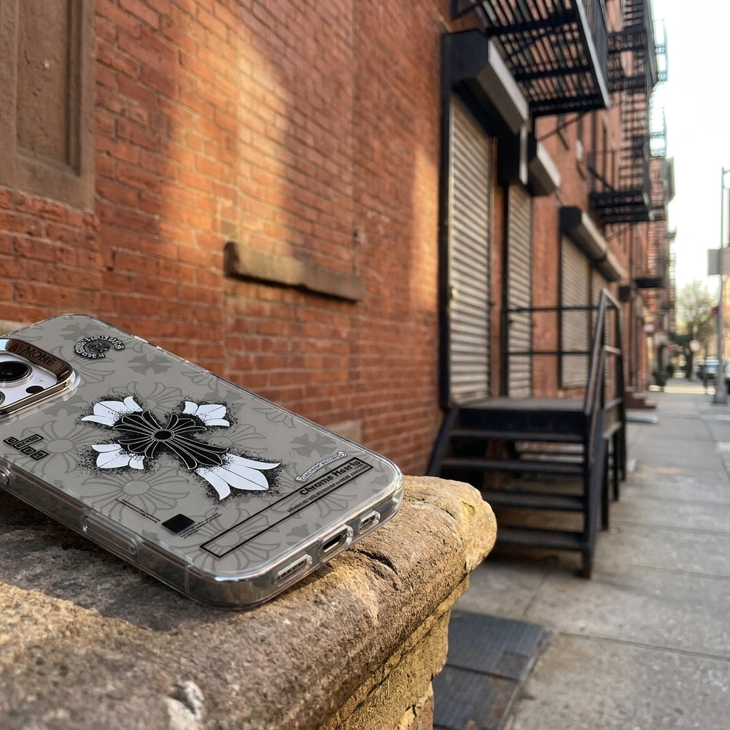 Chrome Hearts Gothic Cross iPhone Case – lifestyle view 5