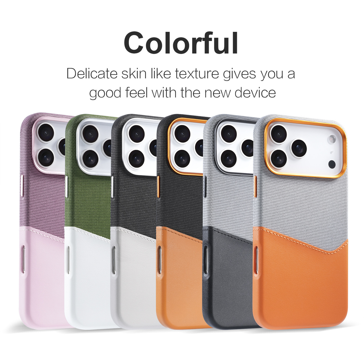 Technical Woven & Leather MagSafe iPhone Case