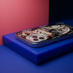 Y2K Heart Lettering Collage iPhone Case – lifestyle view 5