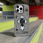 Chrome Hearts Gothic Cross iPhone Case – lifestyle view 1