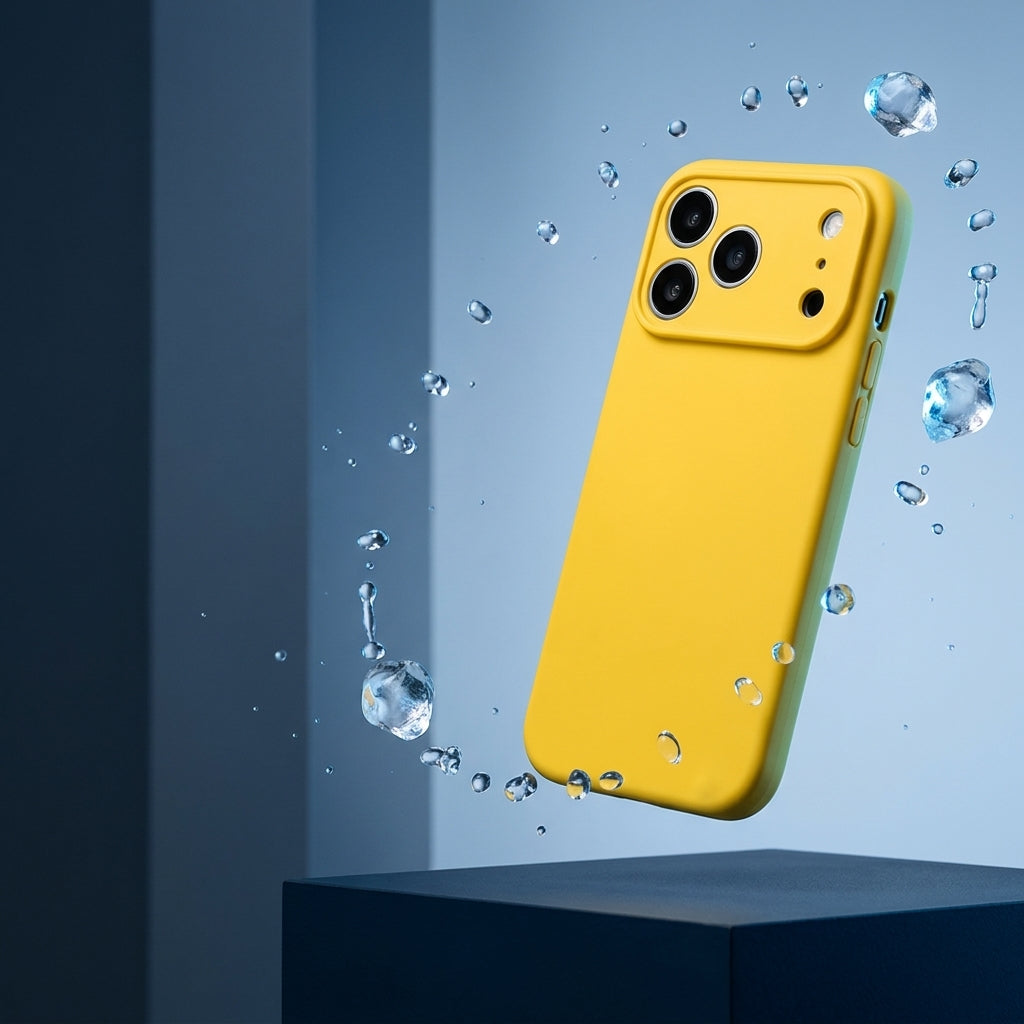 MagSafe Silicone iPhone Case – Sunset Sorbet | Precision Fit