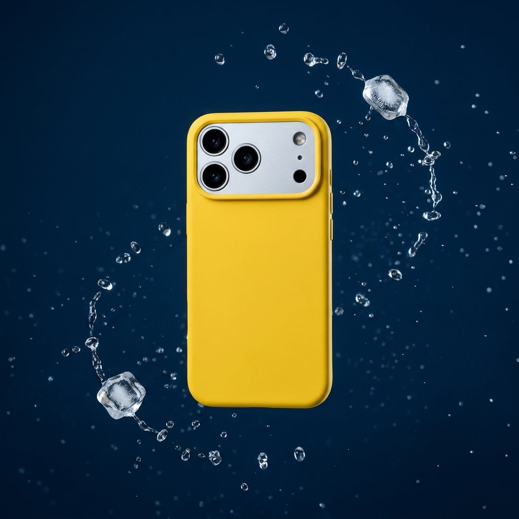 MagSafe Silicone iPhone Case – Sunset Sorbet | Open Frame