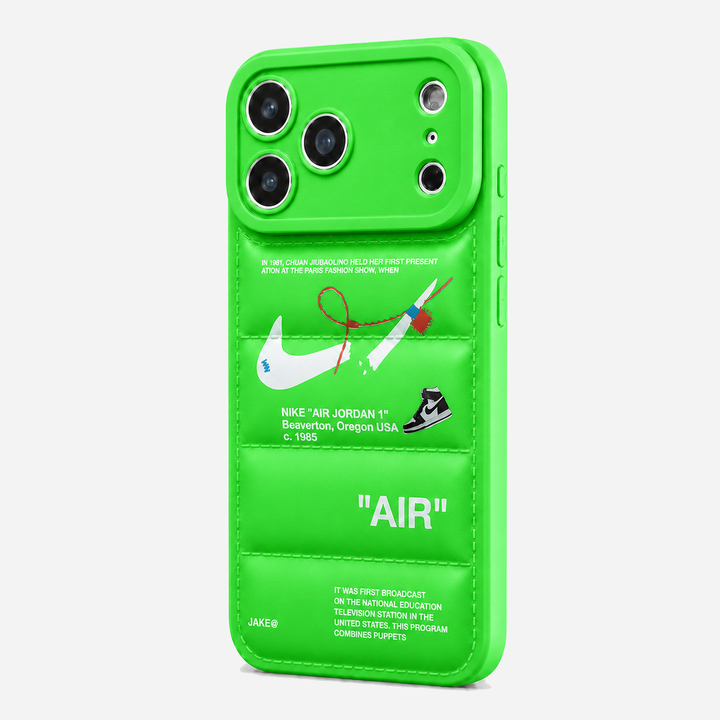 3D Volt Green Sneaker Streetwear iPhone Case