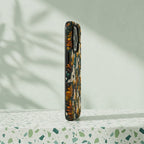 Ghost Garden Matte Glass MagSafe iPhone Case – lifestyle view 3