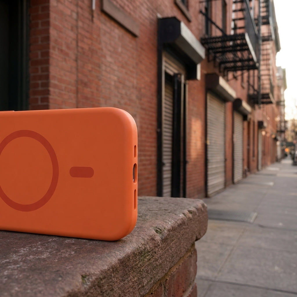 Strong-Hold Liquid Silicone MagSafe iPhone Case