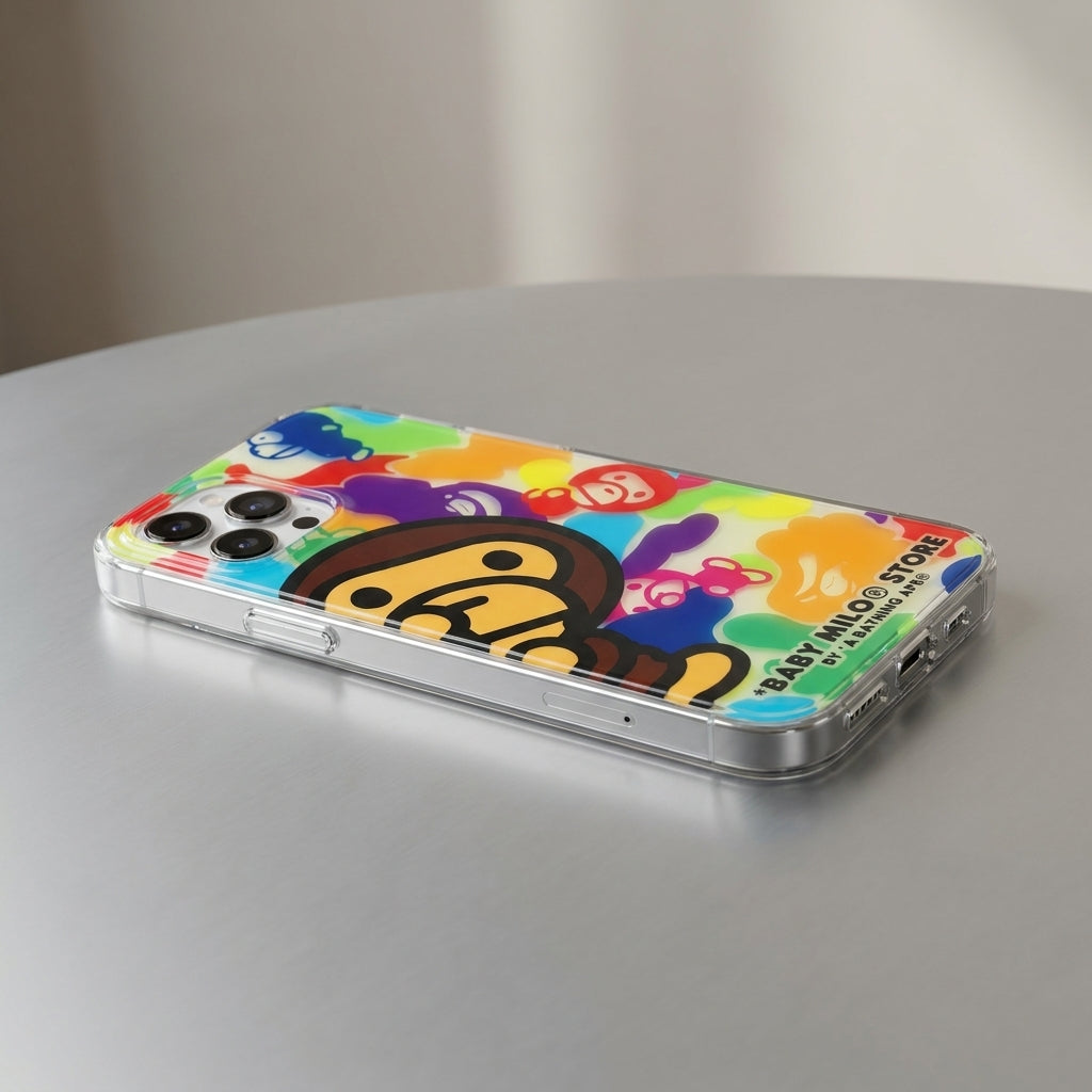 APE Baby Color iPhone Case – Street Art Cartoon Limited Edition Cover