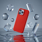Liquid Silicone iPhone Case – Red Palette