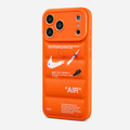 3D Blaze Orange Sneaker Streetwear iPhone Case