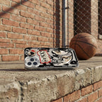 Y2K Heart Lettering Collage iPhone Case – lifestyle view 3