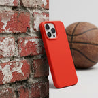 Liquid Silicone iPhone Case – Red Palette