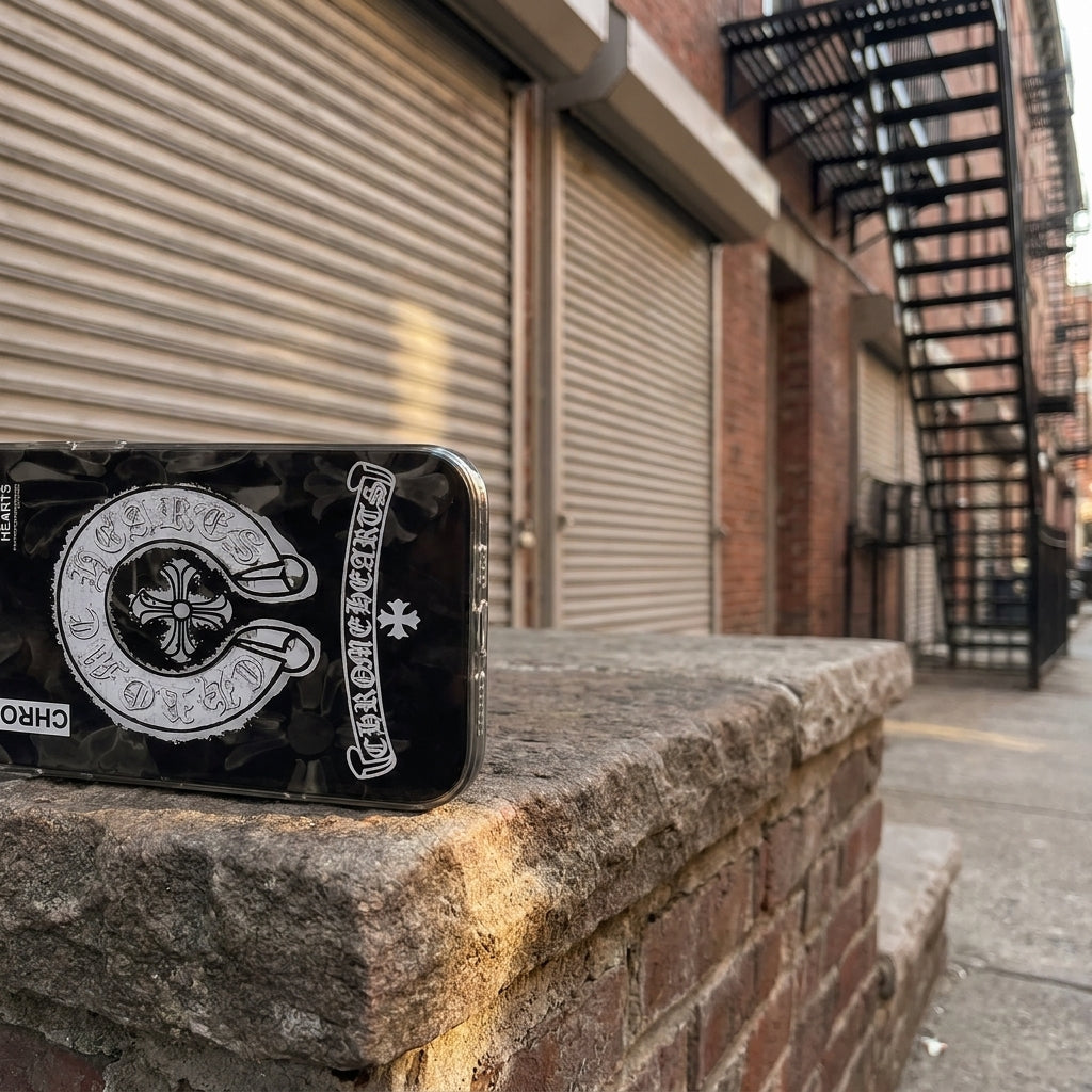Chrome Hearts Horseshoe Cross iPhone Case – lifestyle view 5