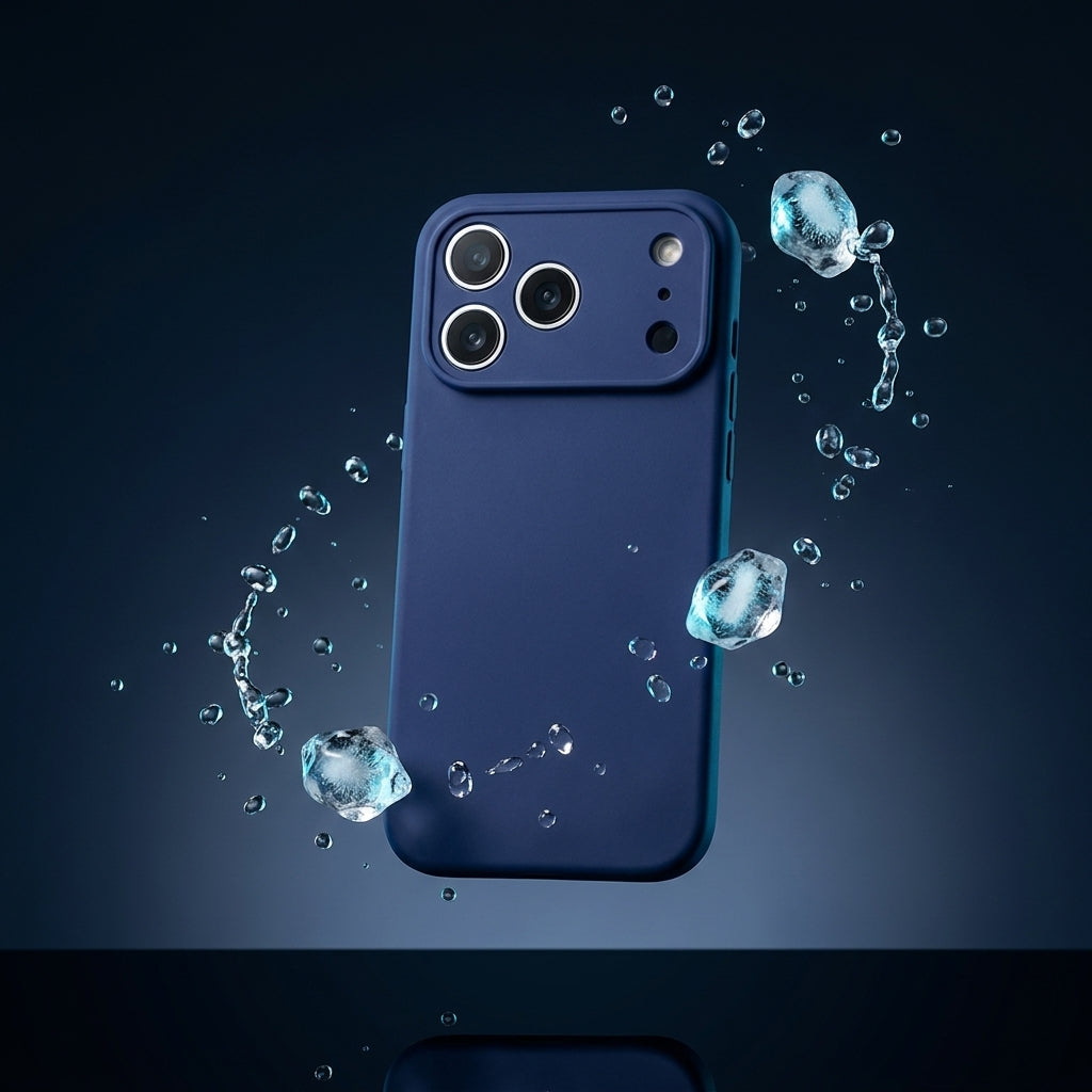MagSafe Silicone iPhone Case – Coastal Garden | Precision Fit