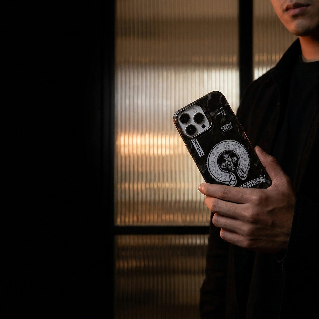 Chrome Hearts Horseshoe Cross iPhone Case