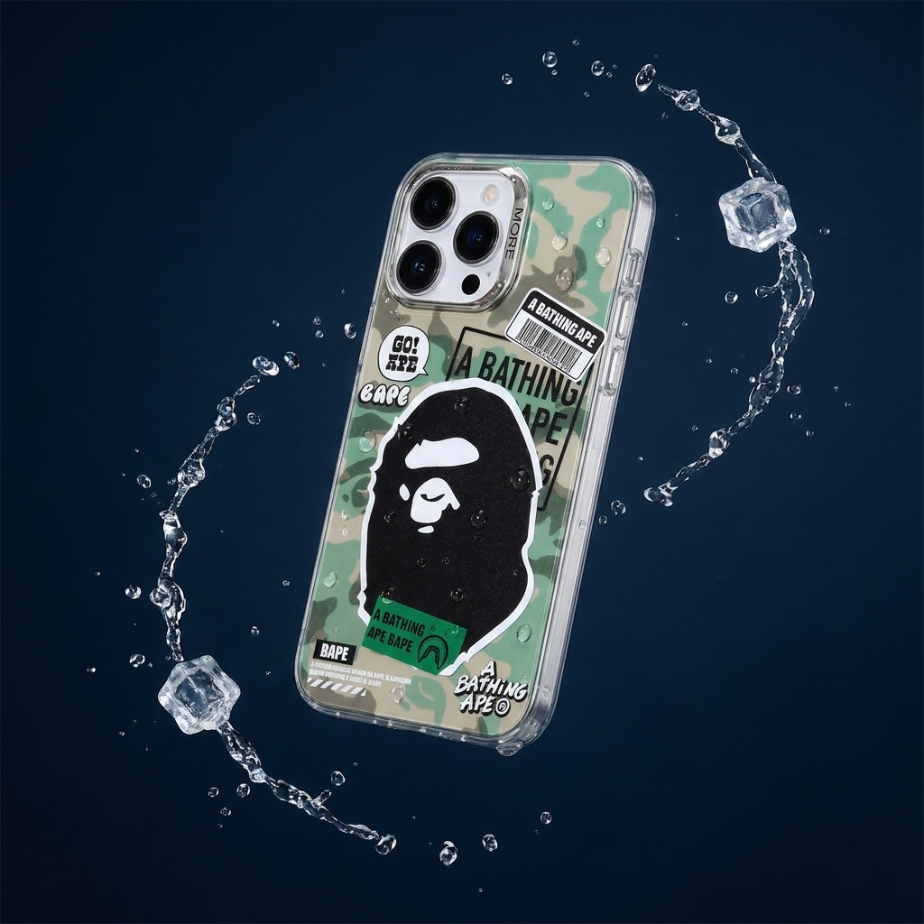 APE Green Camo Limited iPhone Case