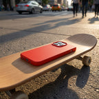 Liquid Silicone iPhone Case – Red Palette