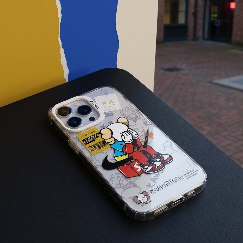 KS Companion Reflective iPhone Case – lifestyle view 2