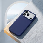 MagSafe Silicone iPhone Case – Coastal Garden | Open Frame