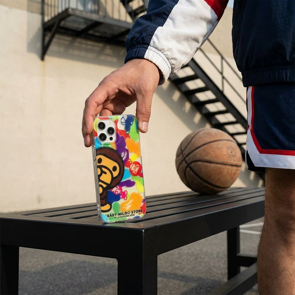 APE Baby Color iPhone Case – Street Art Cartoon Limited Edition Cover