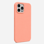 Liquid Silicone iPhone Case – Pink & Peach Palette – color option 12